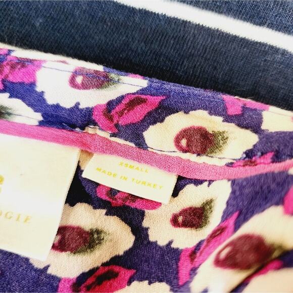 Anthropologie Maeve Cheyenne Peplum Blouse Size XS - Picture 3 of 8